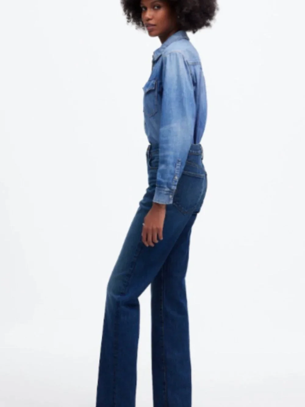 Madewell The '90s Straight Mid-Rise Jean Size 27 - Picture 4 of 4